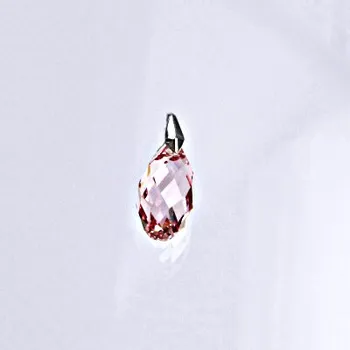 Přívěsek Stříbrný přívěšek se Swarovski krystalem rose 17 mm, P 1310