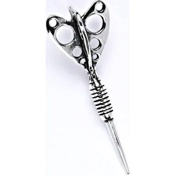 Přívěsek Stříbrný přívěšek šipka s patinou, přívěsek ze stříbra ve tvaru šipky P 168