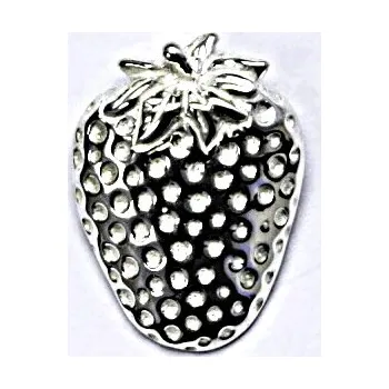 Přívěsek Stříbrný přívěšek, jahoda, přívěsek ze stříbra P 176