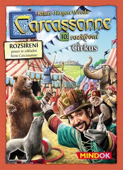 Desková hra Mindok Carcassonne 10. rozšíření - Cirkus