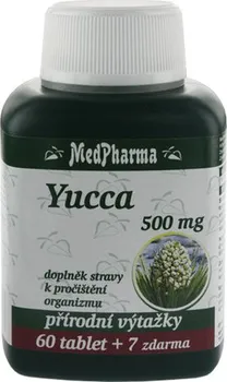 Přírodní produkt MedPharma Yucca 500 mg