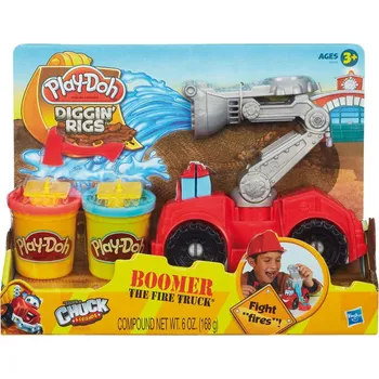 modelína a plastelína Hasbro Play-Doh Boomer hasičské auto