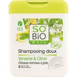 So´Bio Bio šampon jemný verbena/citron 250 ml