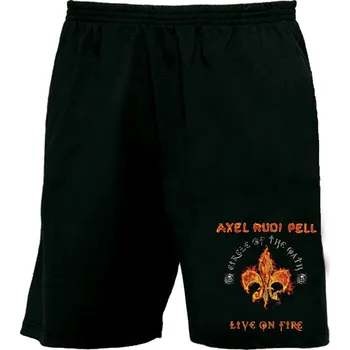 Pánské kraťasy bermudy, kraťasy Axel Rudi Pell - Live On Fire