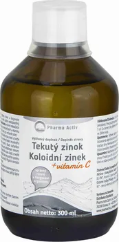 Pharma Activ Koloidní zinek + vitamín C 300 ml