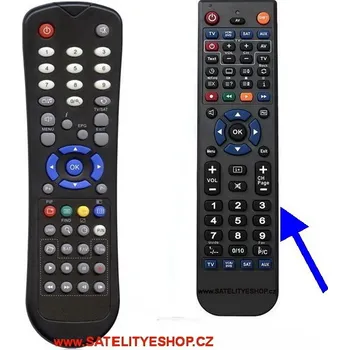 Dálkový ovladač Dálkový ovladač Alma S2220, S2230 náhradní