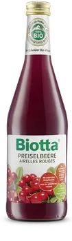 Přírodní produkt Biotta Brusinky bio 500 ml