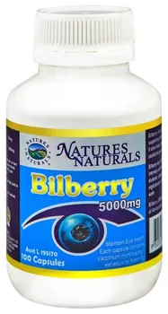 Přírodní produkt Australian Remedy Bilberry 5000 mg 100 cps.