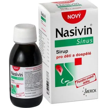Nasivin Sinus sirup 100 ml Přírodní produkt Nasivin Sinus sirup 100 ml