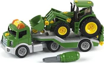 Klein Transporter John Deere se zvuky s traktorem