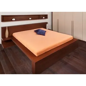 Prostěradlo Smolka Prostěradlo froté 70/140 cm lososové