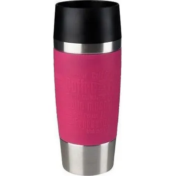 Tefal Travel Mug 360 ml, růžový/nerez