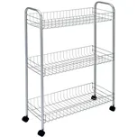 Metaltex Slim de luxe pojízdný regál