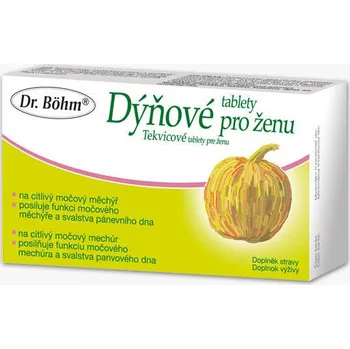 Přírodní produkt Dr. Böhm Dýňové tablety pro ženu 30 tbl.