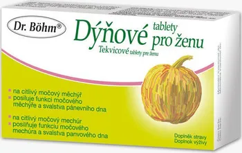 Přírodní produkt Dr. Böhm Dýňové tablety pro ženu 30 tbl.