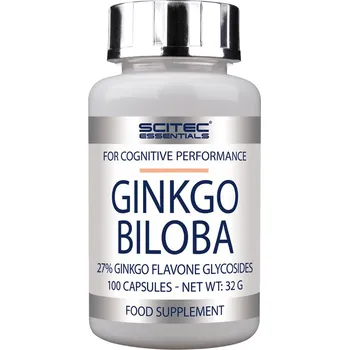 Přírodní produkt Scitec Nutrition Ginkgo Biloba 100 tbl. 