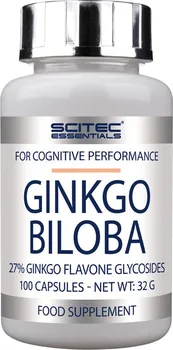 Přírodní produkt Scitec Nutrition Ginkgo Biloba 100 tbl. 