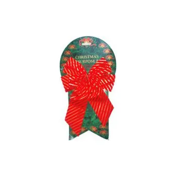 Vánoční dekorace Mašle vánoční 177-65-1G