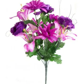 umělá květina Kytice letní ON/25014 fialová