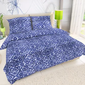 Bytový textil Kvalitex Porto modré 140x200 cm 70x90 cm