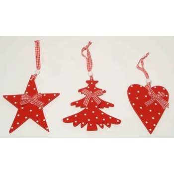 Vánoční dekorace Závěsná dekorace , Styl hvězda 381230000449