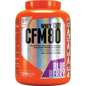 EXTRIFIT CFM Instant Whey 80 - 2270 g, borůvka