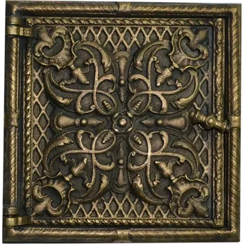Komínová dvířka Dvířka komínová - ORNAMENT - nr.41-mosaz