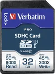 Verbatim Pro SDHC 32 GB Class 10 UHS-I…