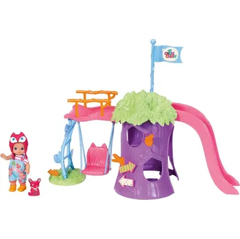 Panenka Zapf Creation Mini Chou Chou Hřiště