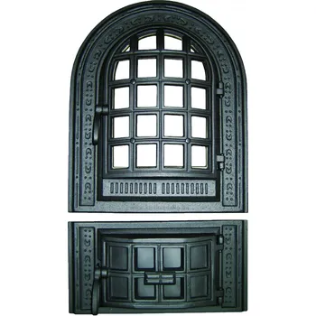 Revizní dvířka Litinová dvířka-Kamnová sestava MABEL - černá