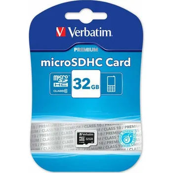 Verbatim microSDHC 32 GB Class 10…