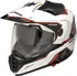 Helma na motorku Cassida Tour Globe černá/bílá