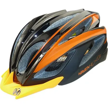 Cyklistická přilba Přilba HAVEN NEXUS black/orange Varianta: L/XL 57 - 61 cm
