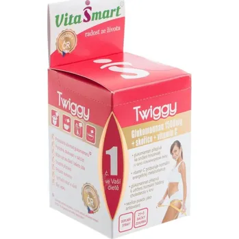 VitaSmart Twiggy Glukomannan + skořice + vitamin C 24 sáčků