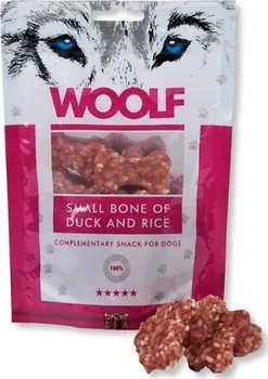 Pamlsek pro psa Woolf Small Bone of Duck and Rice 100 g