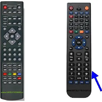 Dálkový ovladač Technika náhradní