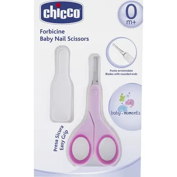 Chicco Nůžky růžové + kryt 