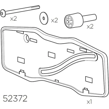 Příslušenství ke střešnímu nosiči Plastový rámeček Thule 52372 k 931, 933 a 934