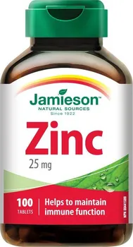 Jamieson Zinc 25 mg 100 tbl.