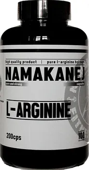 Aminokyselina Namakanej L-Arginine 200 kapslí