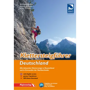 Klettersteigführer Deutschland: Průvodce na ferraty - Axel Jentzsch-Rabl, Andreas Jentzsch, Dieter Wissekal (DE, EN)