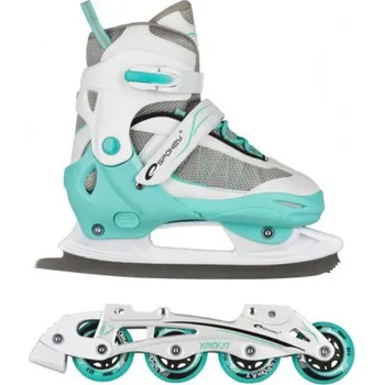 Celoroční brusle Recenze Spokey Xrout 2v1 bílé