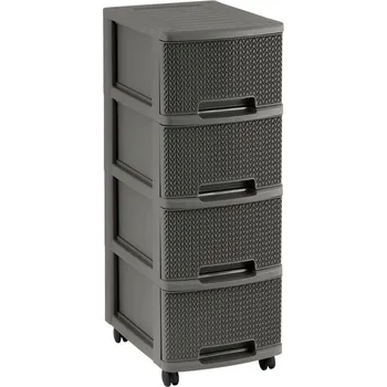 regál Curver KNIT 4x10l