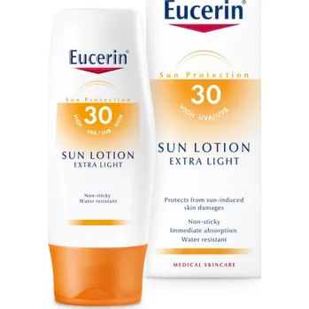 Přípravek na opalování Eucerin Sun Extra lehké mléko SPF 30 150 ml