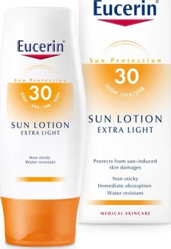 Přípravek na opalování Eucerin Sun Extra lehké mléko SPF 30 150 ml