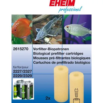 Přílušenství k akvarijnímu filtru EHEIM FILTRAČNÍ VLOŽKA (2 KS) PRO FILTR 2227, 2229, 2327, 2329