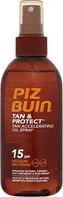 Piz Buin Tan Accelerating Oil Spray SPF15 ochranný olej 150 ml