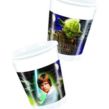Party nádobí STAR WARS kelímky 8 ks, 200 ml