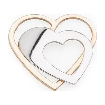 Přívěsek Dámský zlatý přívěsek ve tvaru srdíčka cca 585/0,95gr 241040869 (241040869 - POŠTOVNÉ ZDARMA)