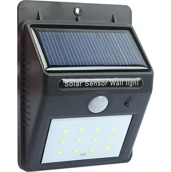 Zahradní dekorace Solární LED světlo s PIR čidlem Solar 540 (Solární LED světlo s PIR čidlem pohybu)